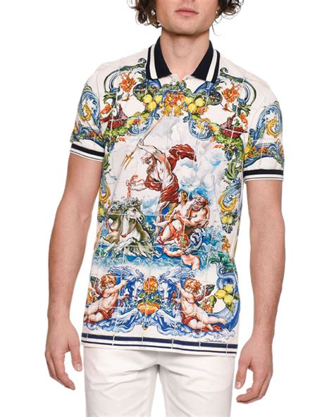 dolce gabbana polo men|dolce and gabbana t shirt.